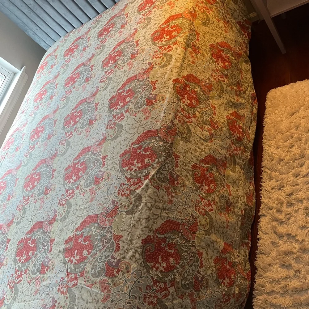 Pottery Barn Paisley Duvet Duvet Grand lit Size Full/ Queen/ Firm Price